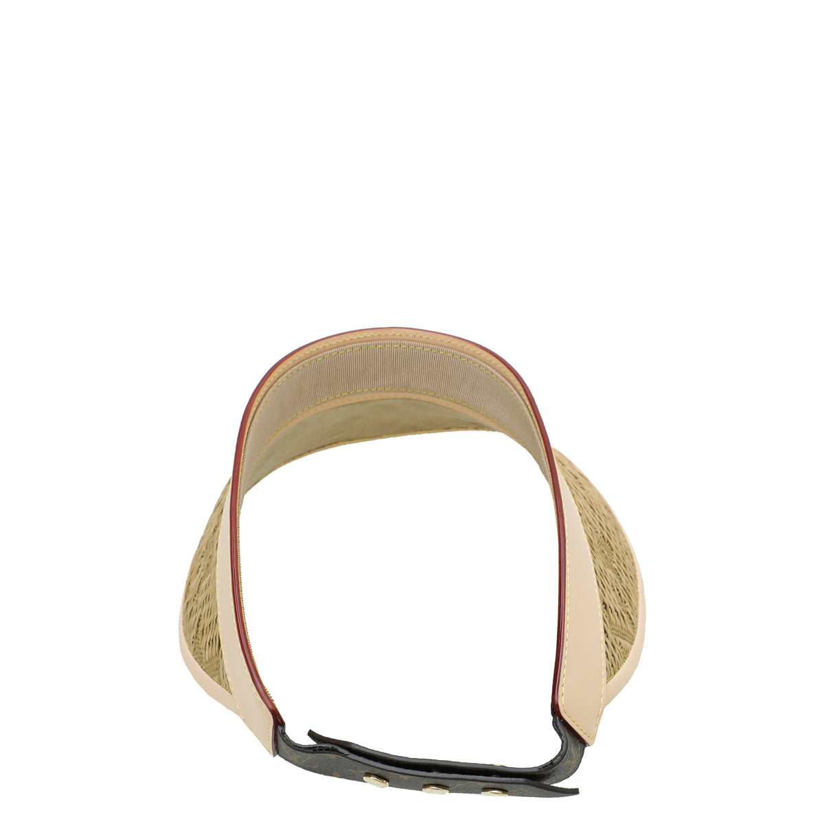 Louis Vuitton Raffia Monogram Strawgram Visor