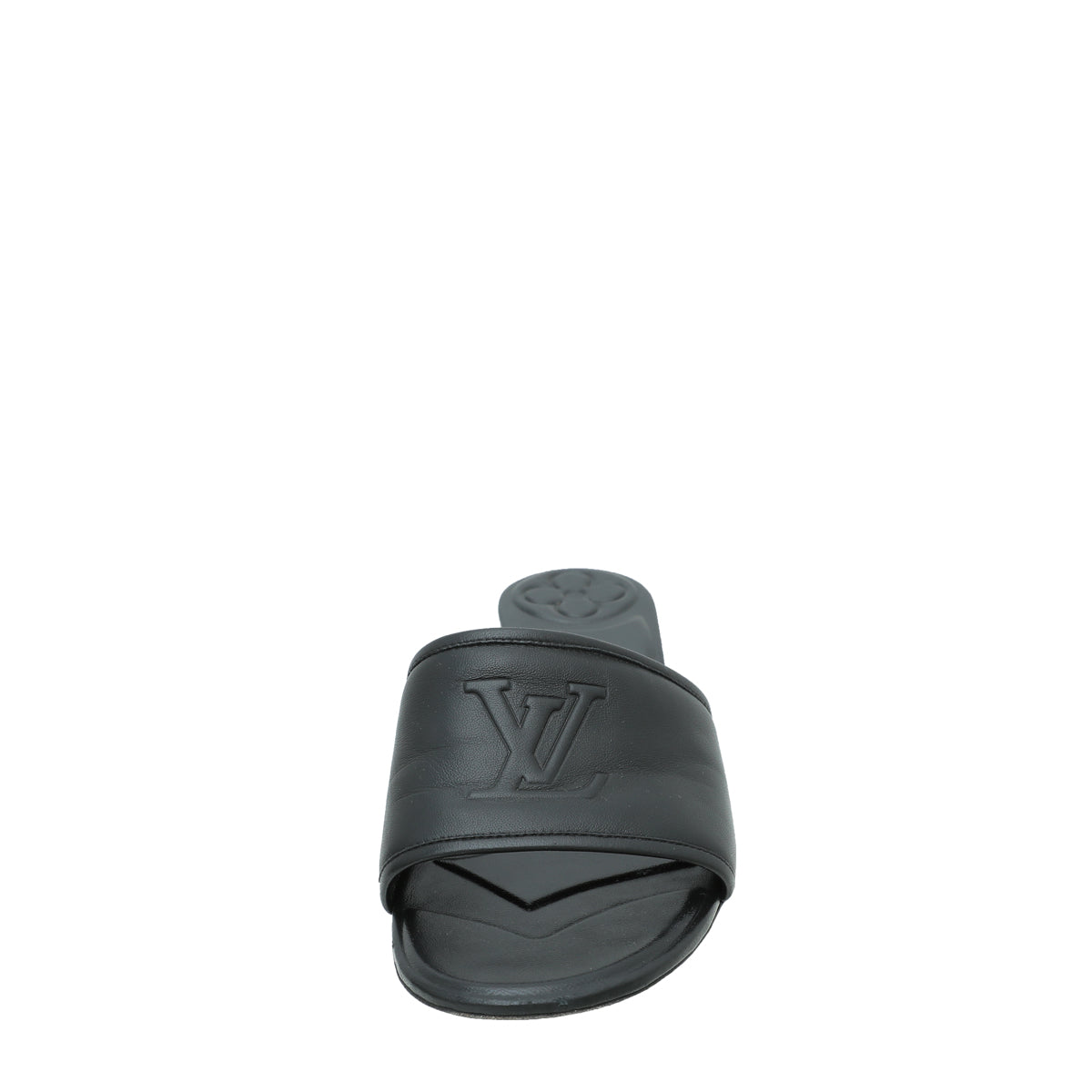 Louis Vuitton Black Magnetic Mules 40