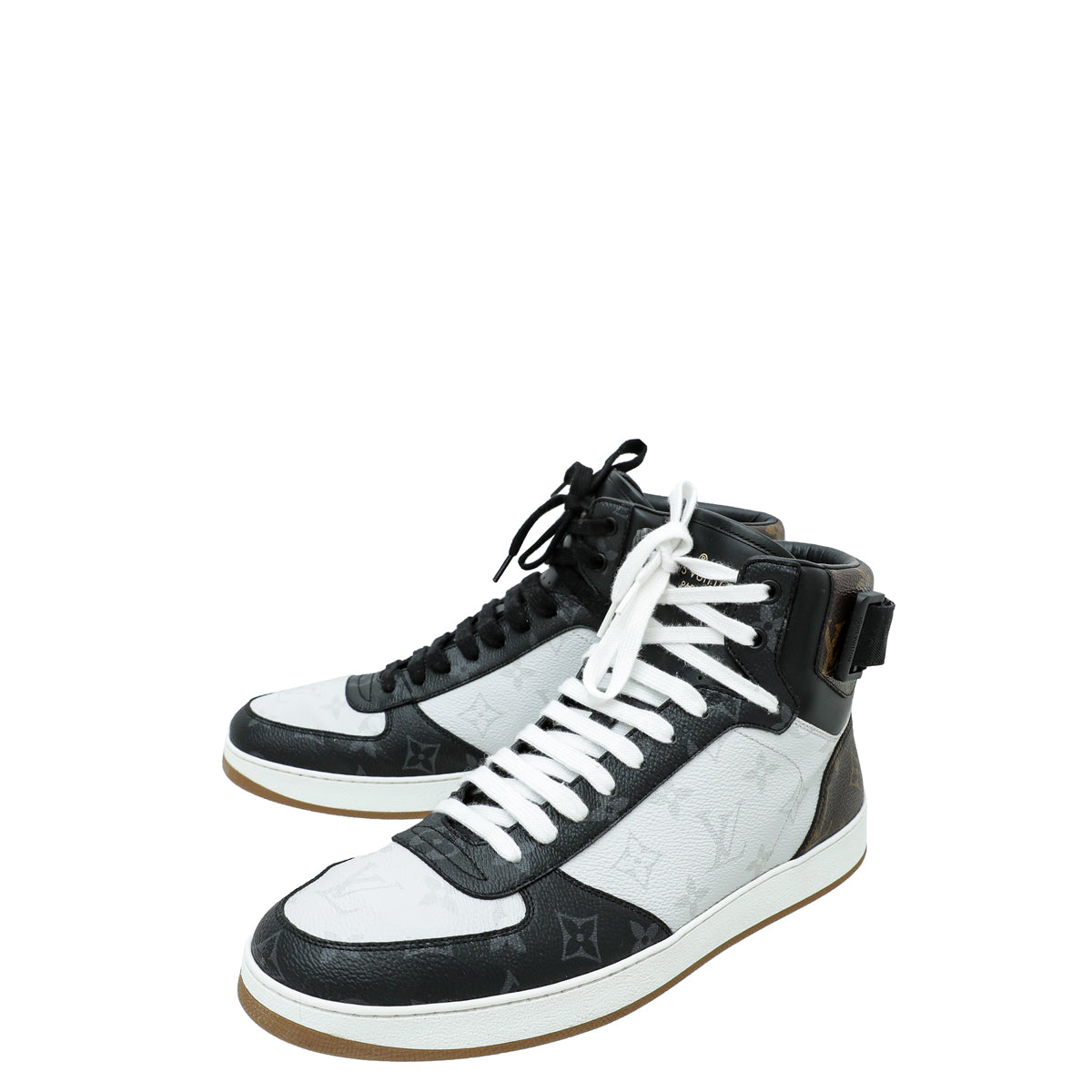 Louis Vuitton Tricolor Monogram Rivoli Sneaker 8.5