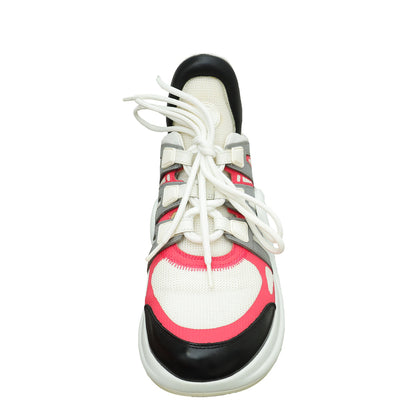 Louis Vuitton White Multicolor Archlight Sneaker 39