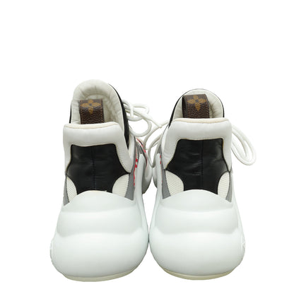 Louis Vuitton White Multicolor Archlight Sneaker 39