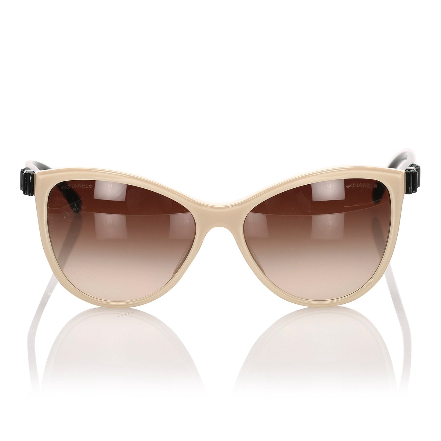 Cat Eye Tinted Sunglasses Brown