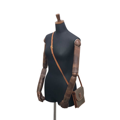 CELINE  Shoulder bag Brown Vintage ix2eki