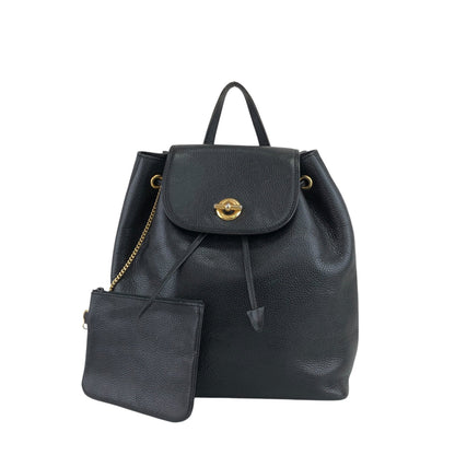 CELINE Toggle Clasp Backpack Black Vintage u7henu