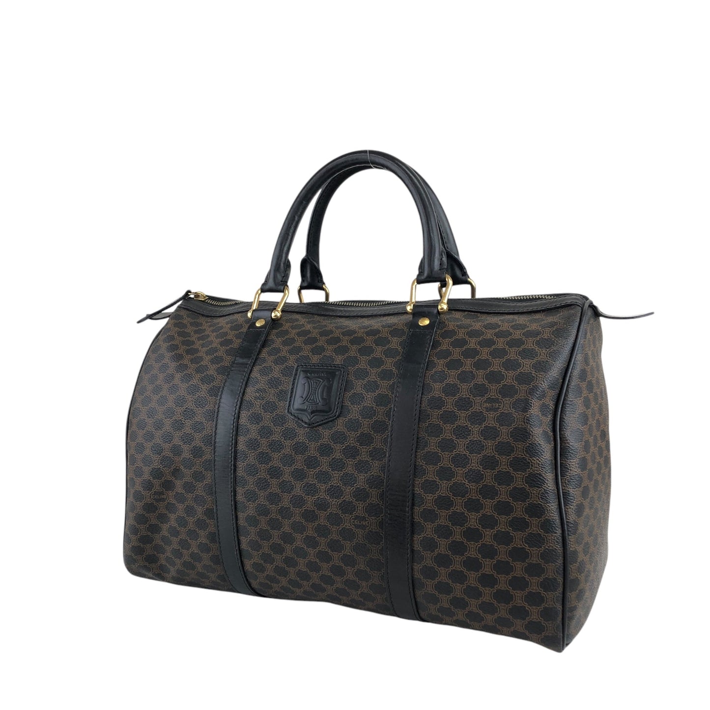 CELINE  Handbag Boston bag Black Vintage ibfr5i