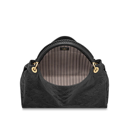 LOUIS VUITTON ARTSY MM EMPREINTE LEATHER MONOGRAM BAG