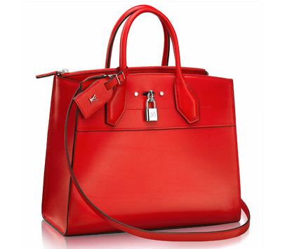 LOUIS VUITTON CITY STEAMER TOTE BAG MM