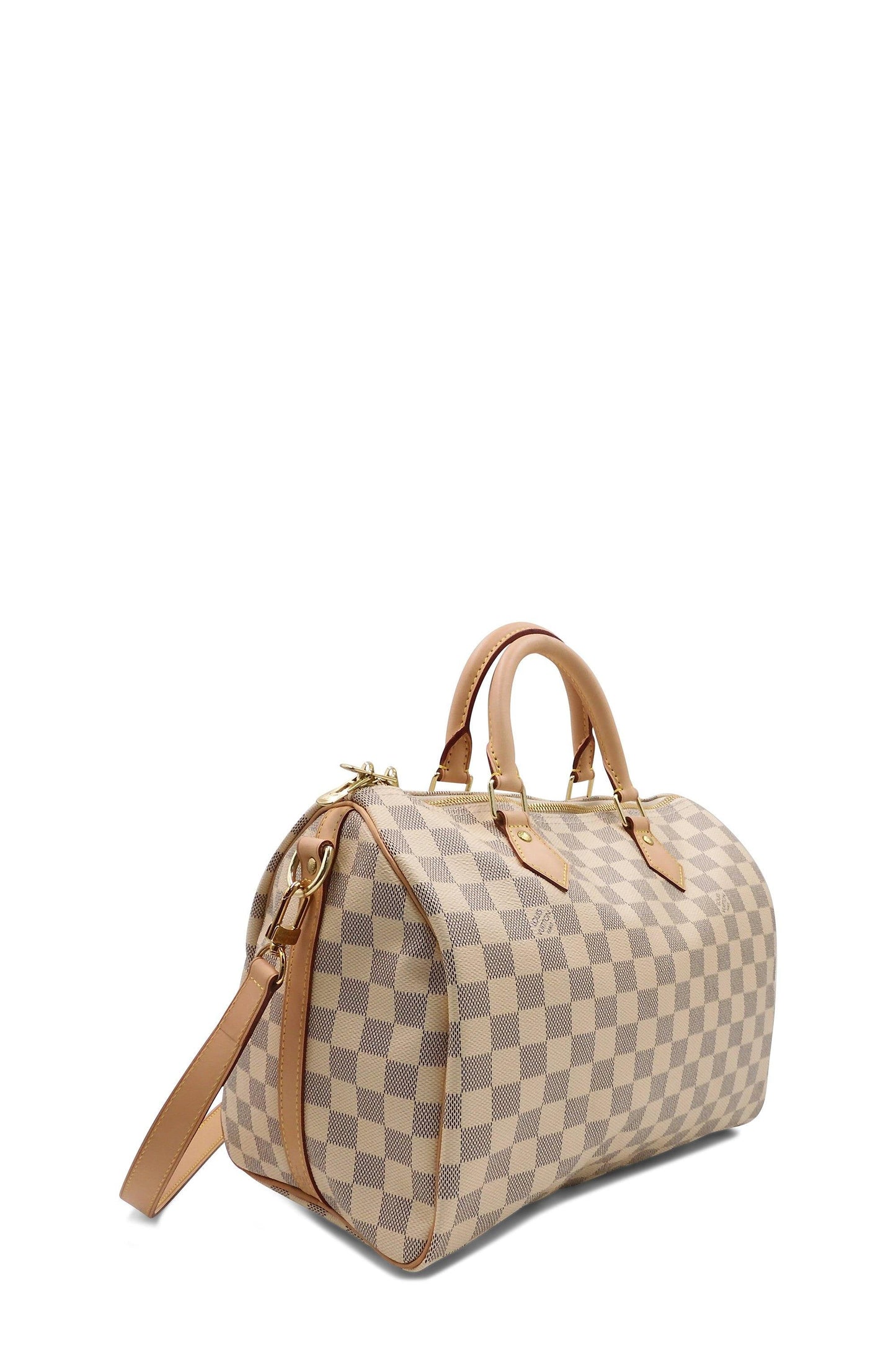 Damier Azur Speedy 30 White Grey