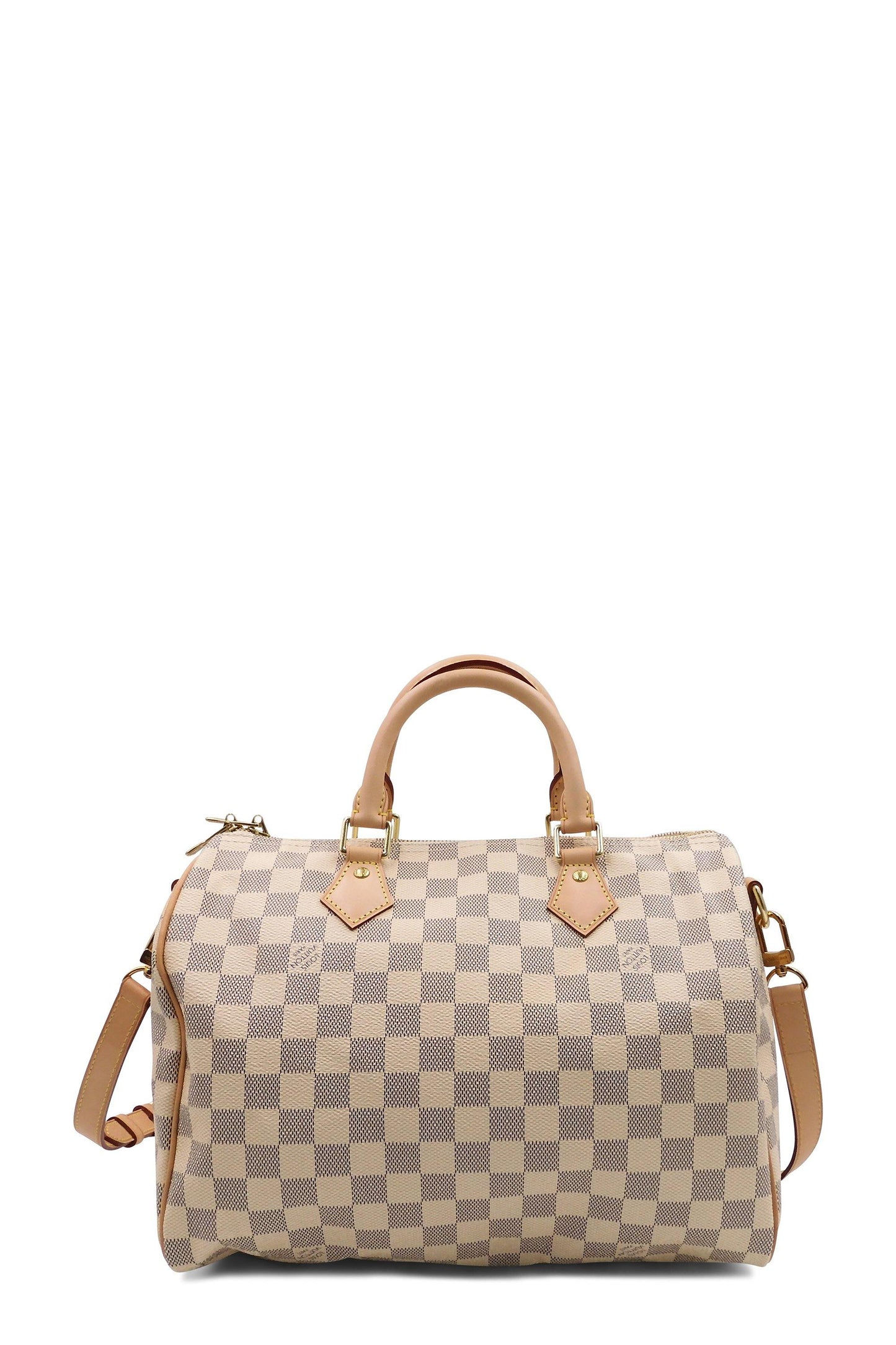 Damier Azur Speedy 30 White Grey