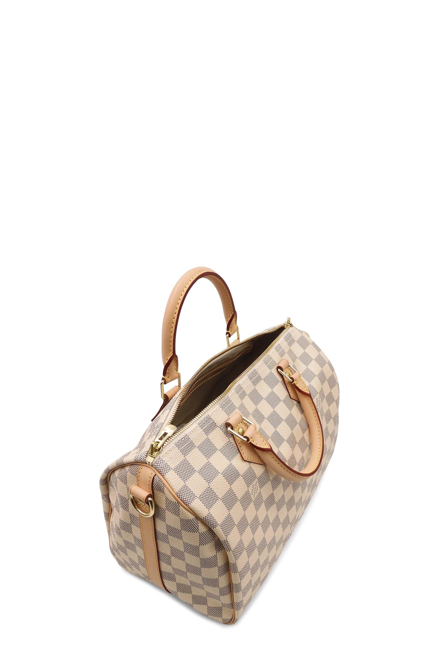 Damier Azur Speedy 30 White Grey