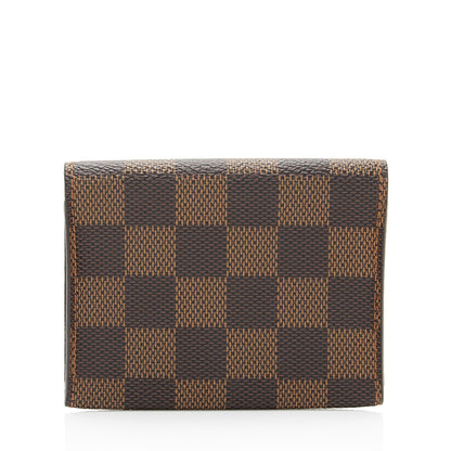 Louis Vuitton Damier Ebene Business Card Holder (SHF-uVymr2)