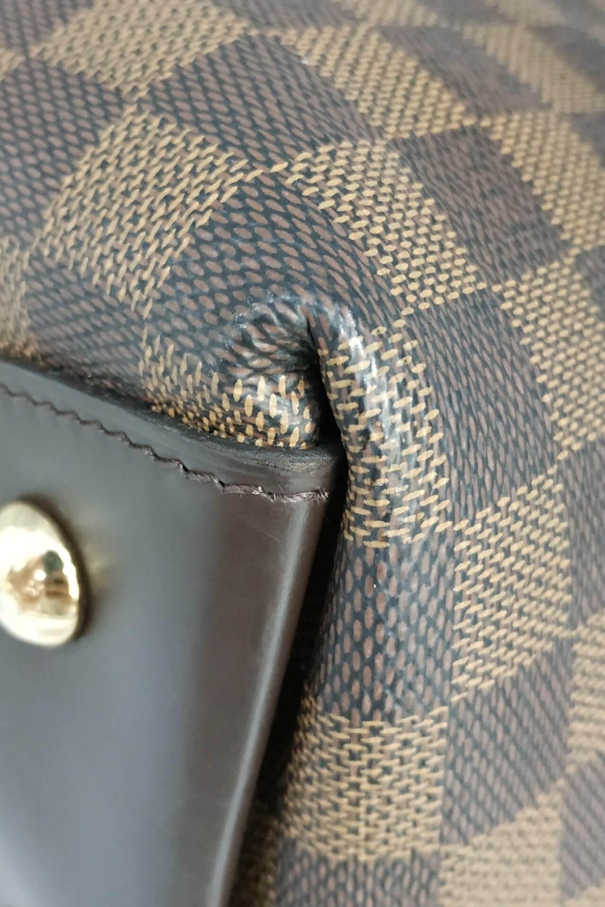 Damier Ebene Duomo Hobo Brown