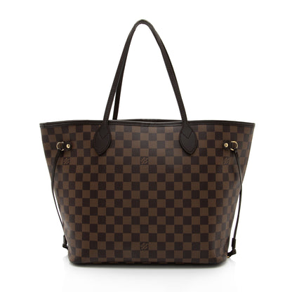 Louis Vuitton Damier Ebene Neverfull MM Tote