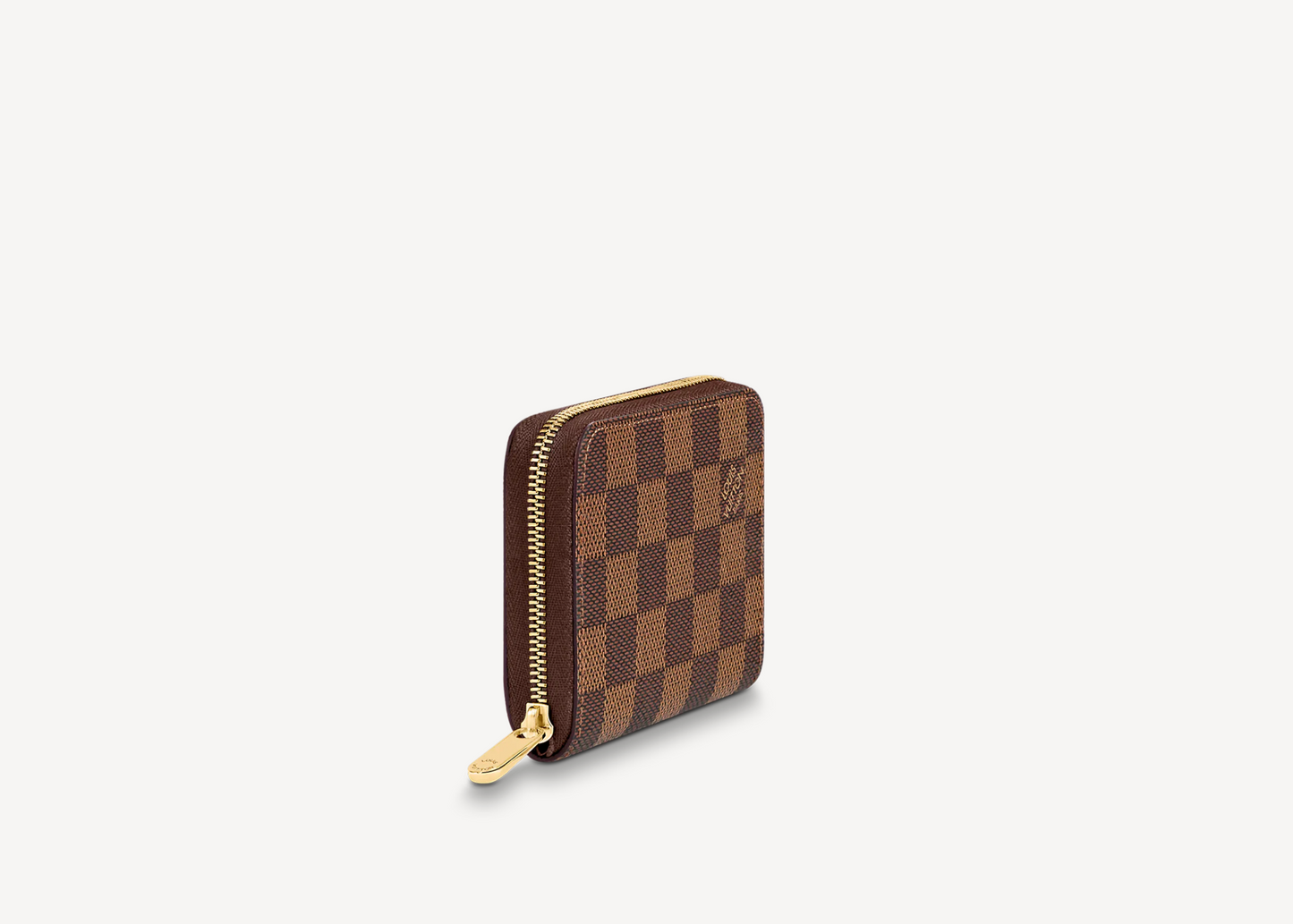LOUIS VUITTON DAMIER EBENE SMALL ZIP WALLET