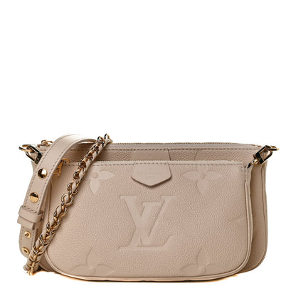 LOUIS VUITTON EMPREINTE GIANT MONOGRAM MULTI POCHETTE