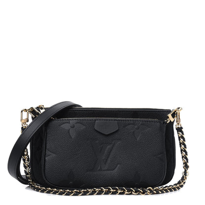LOUIS VUITTON Monogram Empreinte Giant Cross Body Bag Pochette