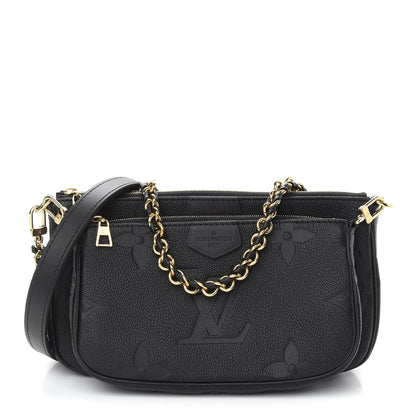 LOUIS VUITTON Monogram Empreinte Giant Cross Body Bag Pochette