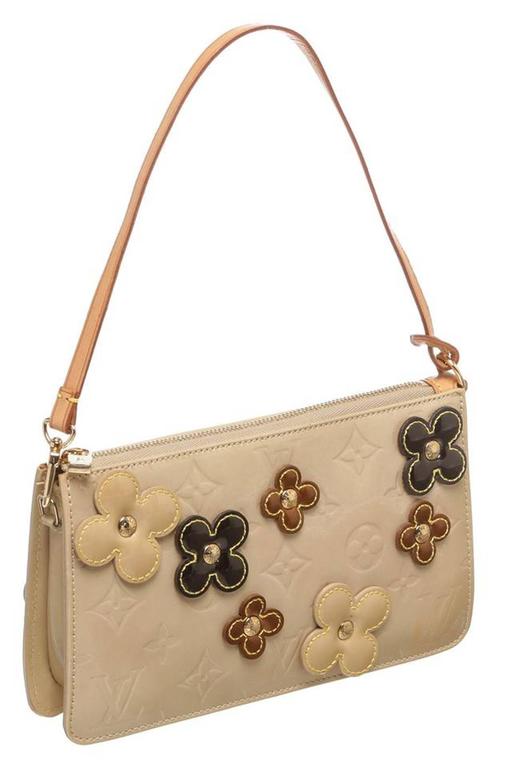 Louis Vuitton Vernis Flowers Pochette