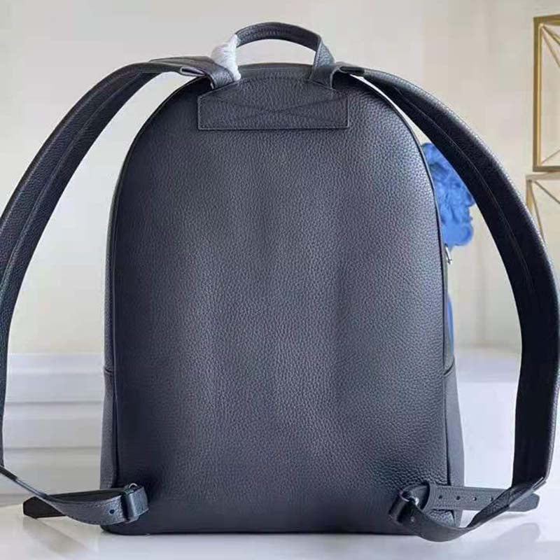 Louis Vuitton LV Unisex Armand Backpack Exterior Taurillon Cowhide Leather