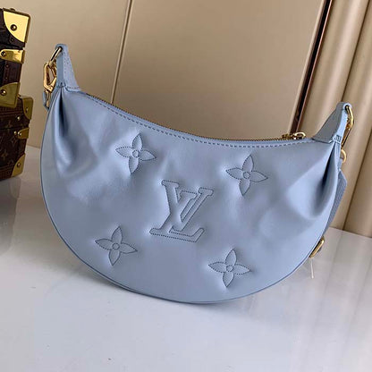 Louis Vuitton LV Women Over The Moon Lilas Purple Quilted Embroidered Calf Leather