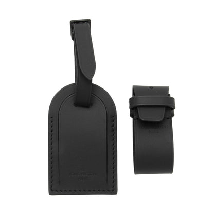 Louis Vuitton Leather Luggage Tag and Handle Fastener (SHF-8eMuu4)