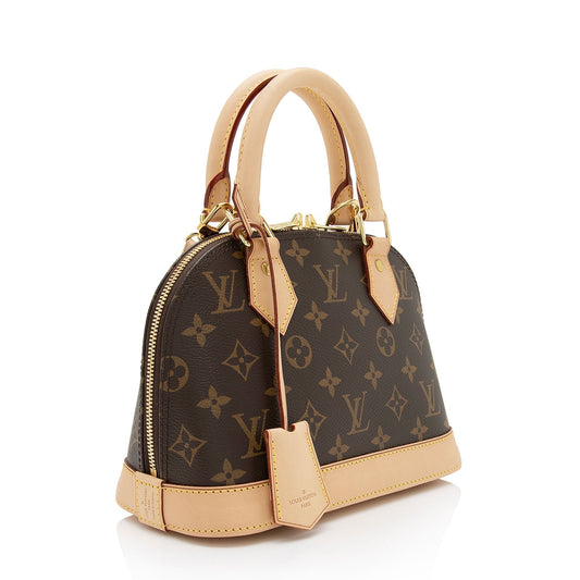 Louis Vuitton Monogram Canvas Alma BB Satchel
