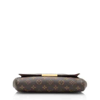 Louis Vuitton Monogram Canvas Favorite MM Shoulder Bag (SHF-yivpBZ)