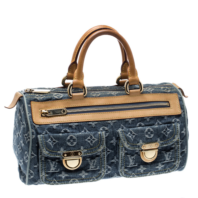 LOUIS VUITTON MONOGRAM DENIM NEO SPEEDY BAG