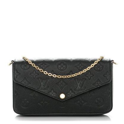 Louis Vuitton Empreinte FÉLICIE Chain Clutch
