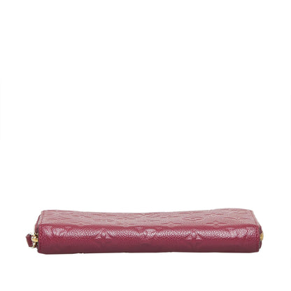 Louis Vuitton Monogram Empreinte Zippy Wallet