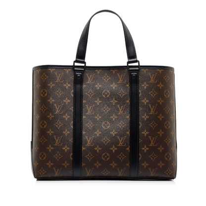 Louis Vuitton Monogram Macassar Weekend Tote PM (SHG-fsSloV)