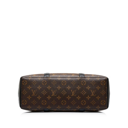 Louis Vuitton Monogram Macassar Weekend Tote PM (SHG-fsSloV)