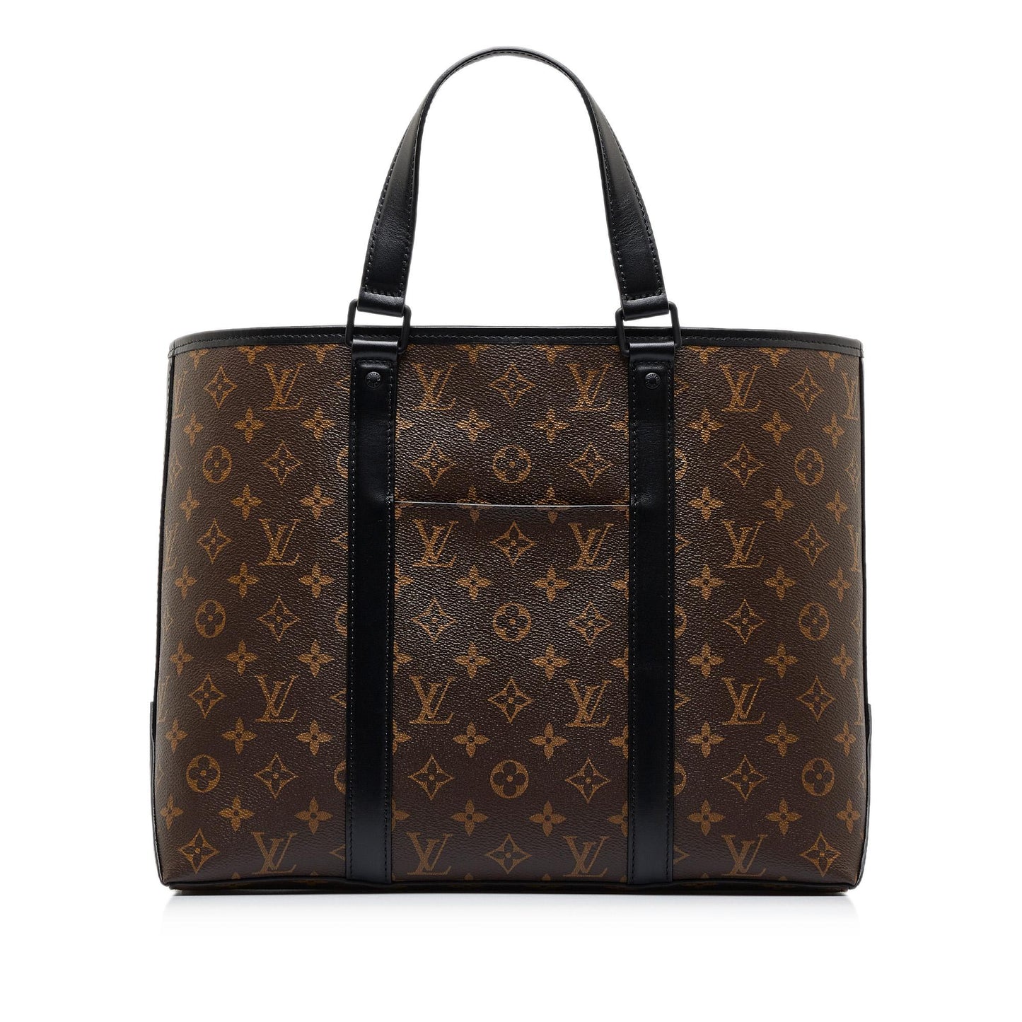 Louis Vuitton Monogram Macassar Weekend Tote PM (SHG-fsSloV)