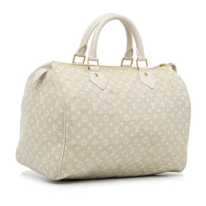 Louis Vuitton Monogram Mini Lin Speedy 30