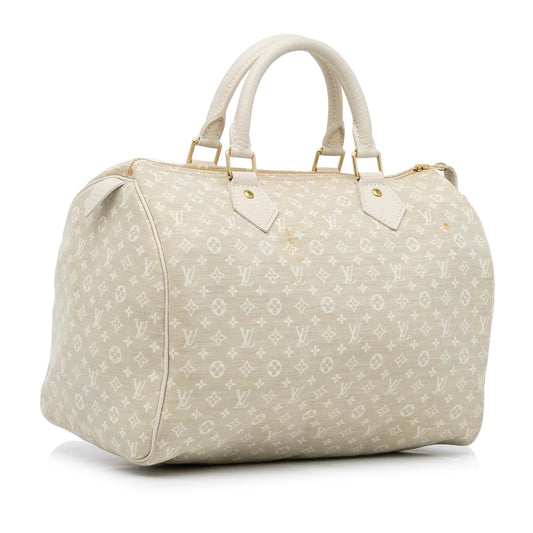 Louis Vuitton Monogram Mini Lin Speedy 30