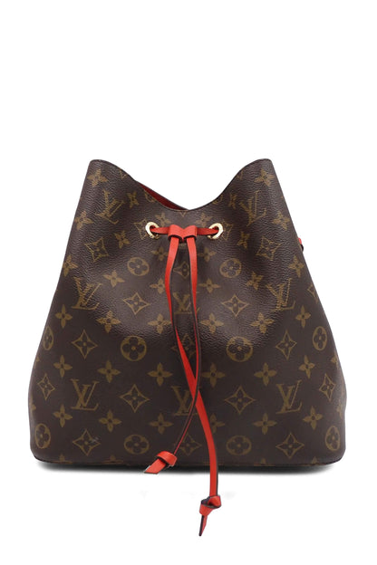 Monogram NeoNoe MM Brown Red