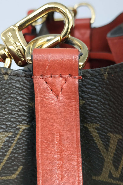 Monogram NeoNoe MM Brown Red