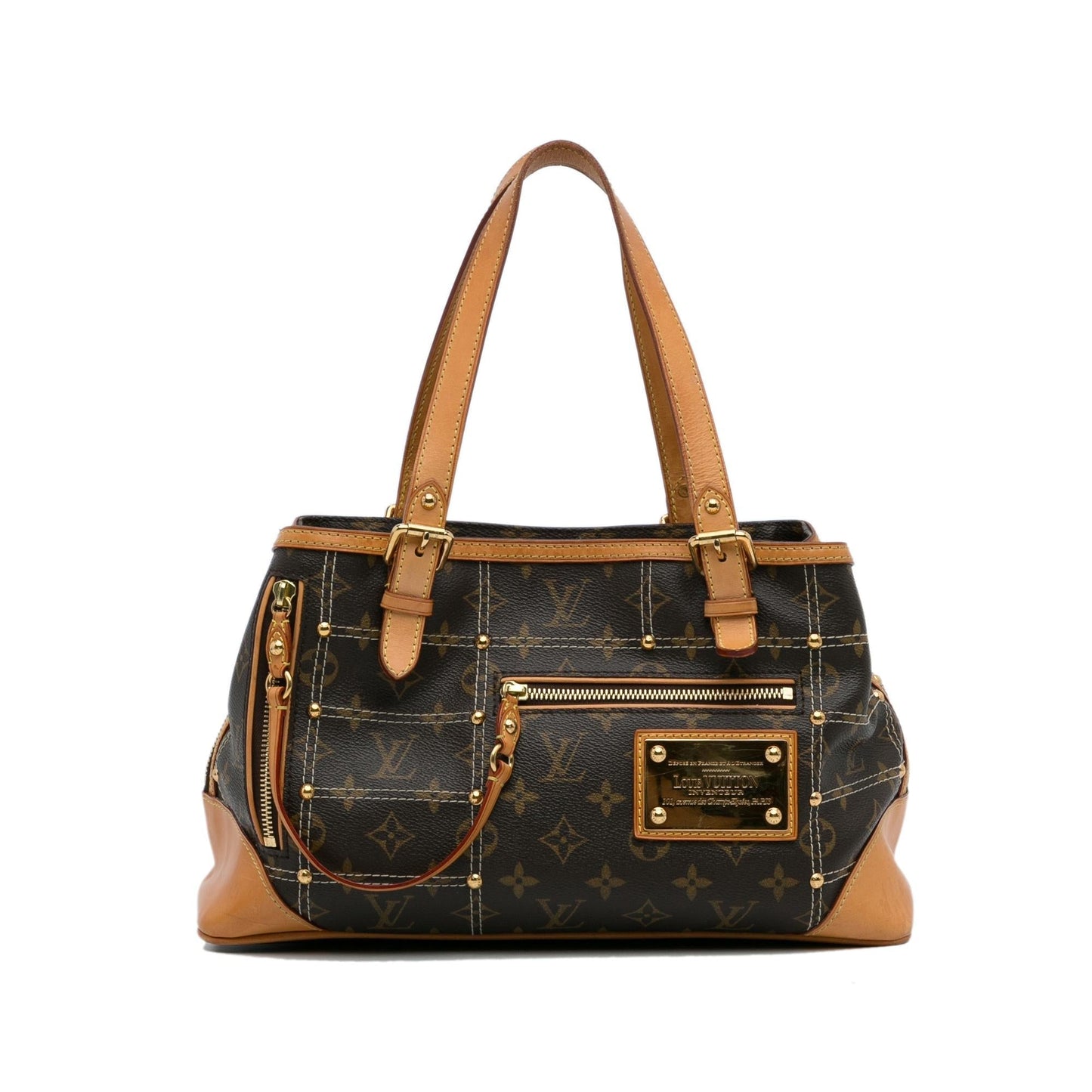 Louis Vuitton Monogram Sac Riveting (SHG-IfjOAo)