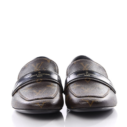 LOUIS VUITTON MONOGRAM UPPERCASE LOAFERS