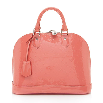 Louis Vuitton Monogram Vernis Alma PM Satchel