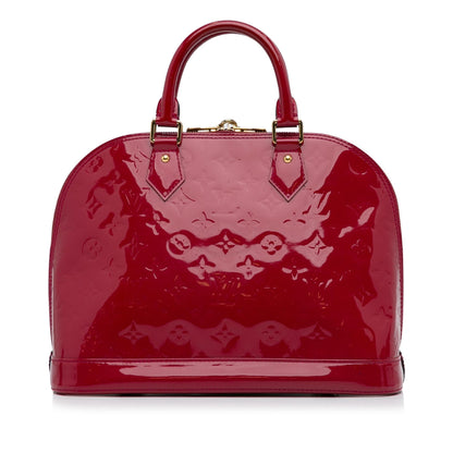 Louis Vuitton Monogram Vernis Alma PM (SHG-5OXuCp)