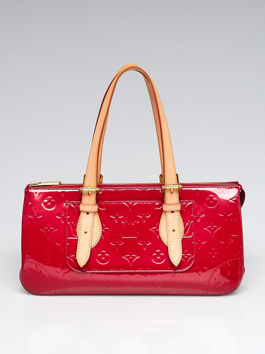 LOUIS VUITTON Pomme D'Amour Monogram Vernis Rosewood Bag