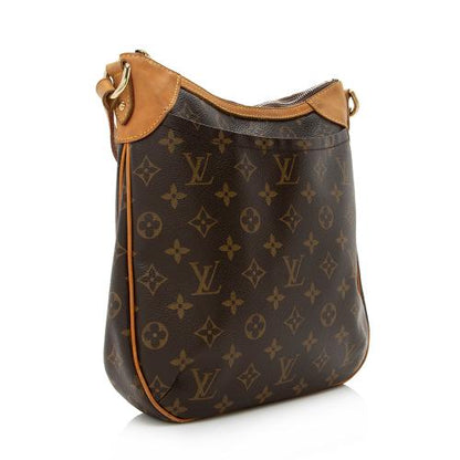 LOUIS VUITTON Monogram Canvas Odeon MM Bag