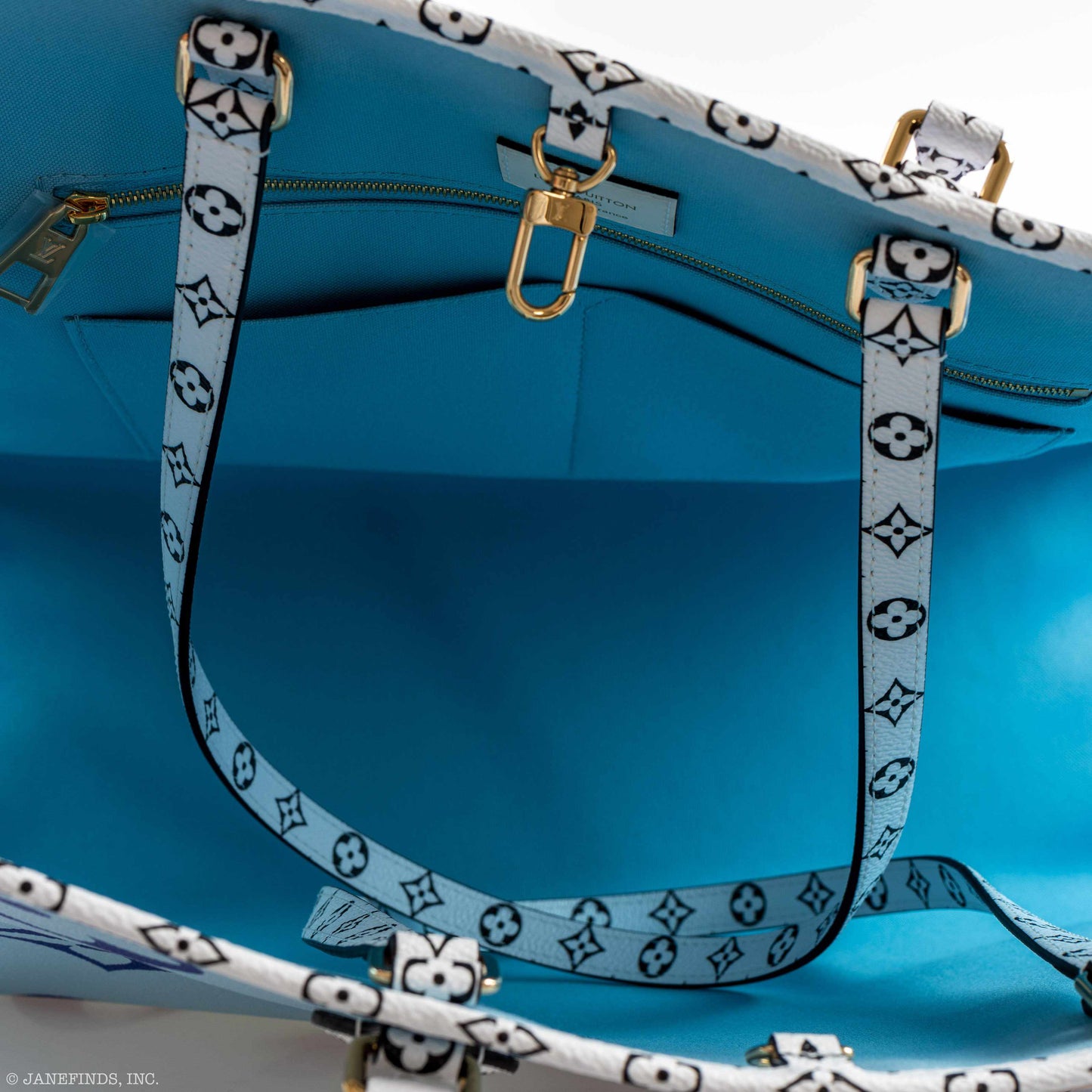 Louis Vuitton Onthego Monogram Giant Hamptons Blue - 2019 Limited