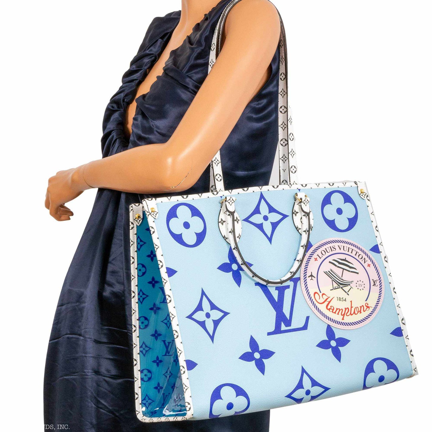 Louis Vuitton Onthego Monogram Giant Hamptons Blue - 2019 Limited