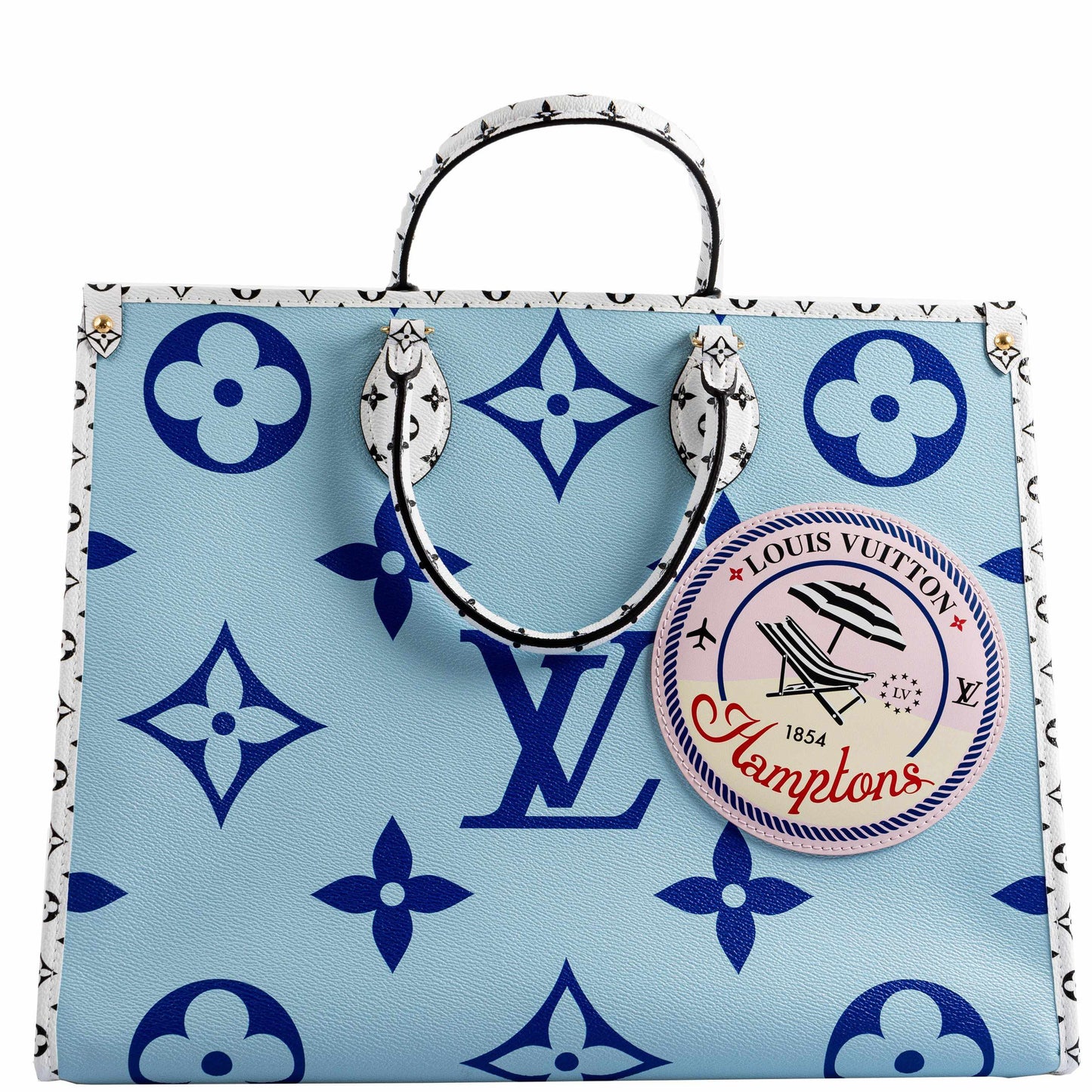 Louis Vuitton Onthego Monogram Giant Hamptons Blue - 2019 Limited