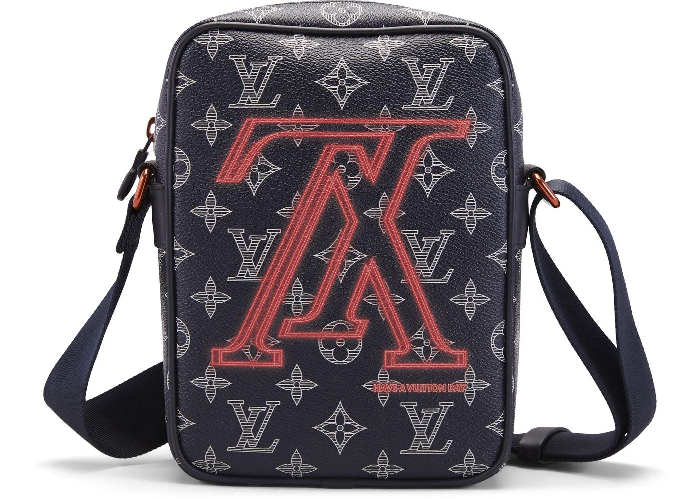 LV Danube PM Monogram Upside Down Canvas