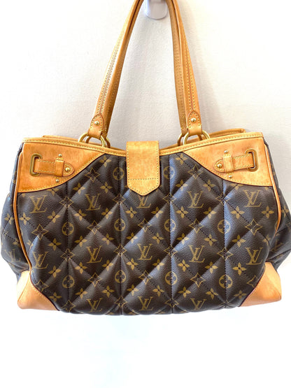 LOUIS VUITTON QUILTED MONOGRAM ETOILE CANVAS SHOPPER BAG