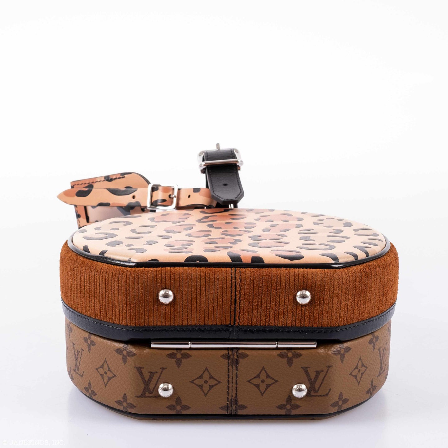 Louis Vuitton Reverse Monogram Leopard Petite Boite Chapeau