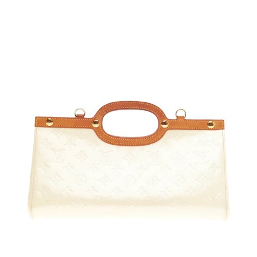 LOUIS VUITTON ROXBURY DRIVE VERNIS MONOGRAM PERLE BAG